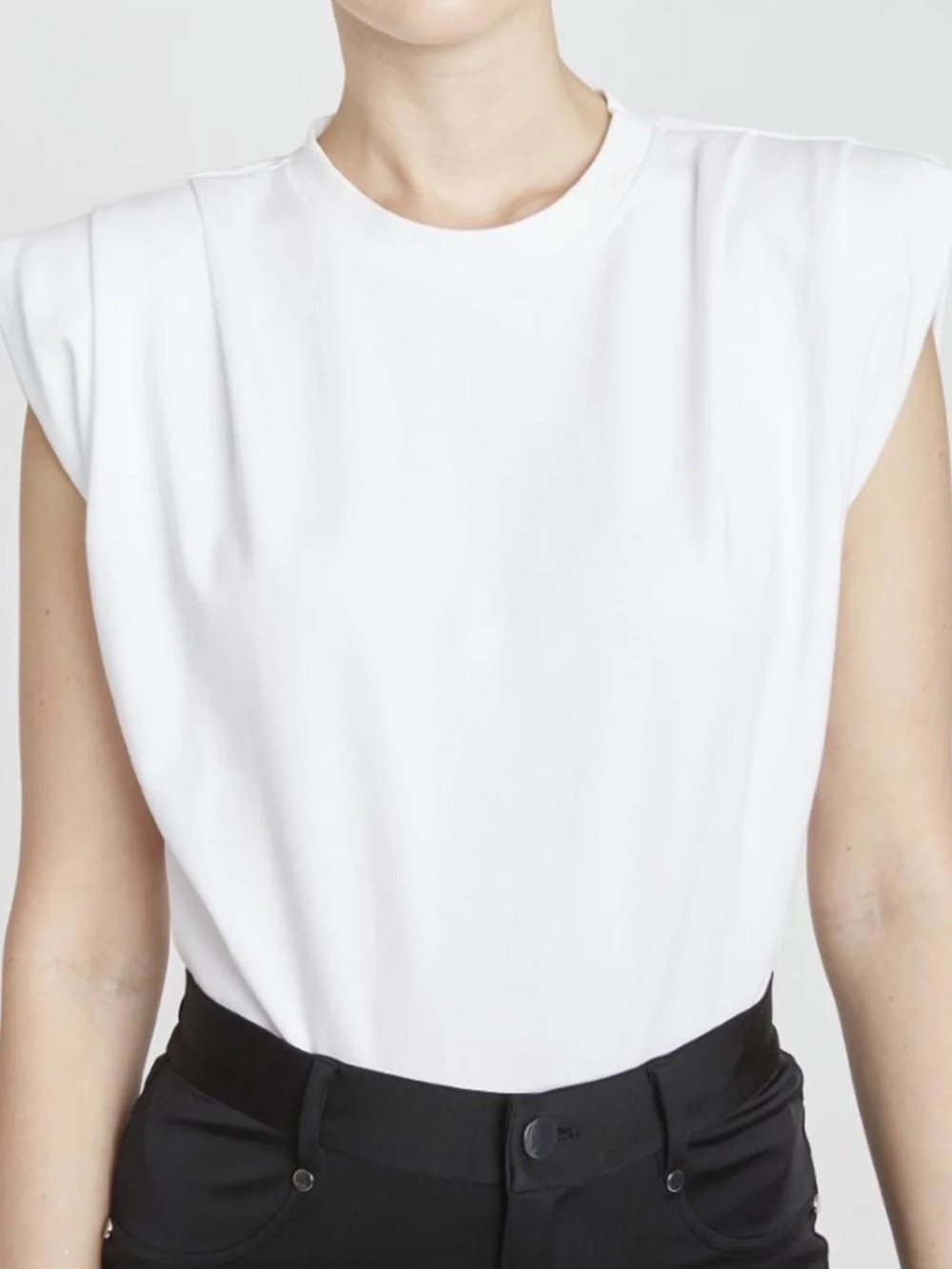 ET OCHS The Maeve Bodysuit Padded Shoulders